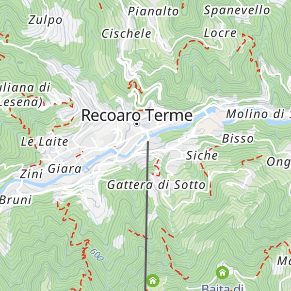 Map of Locanda Seggiovia
