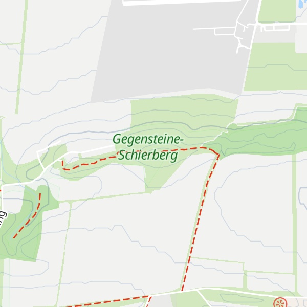 Map of Großer Gegenstein;Leopold Friedrich