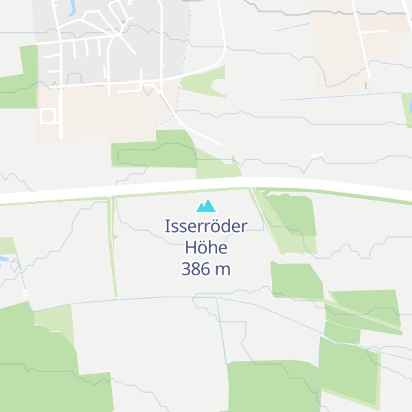 Map of Isserröder Höhe