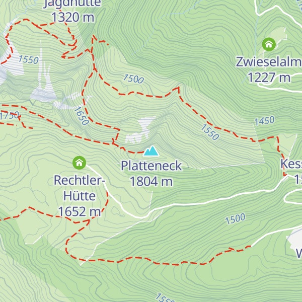 Map of Platteneck