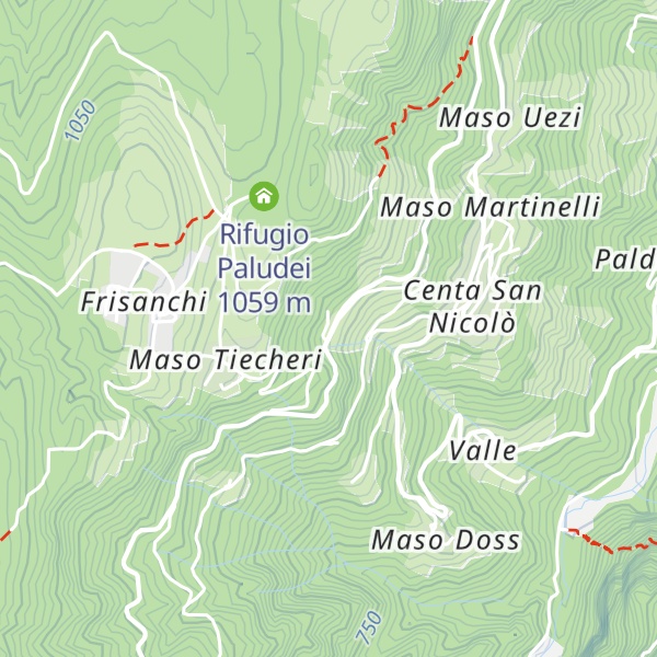 Map of Albergo al Bosco
