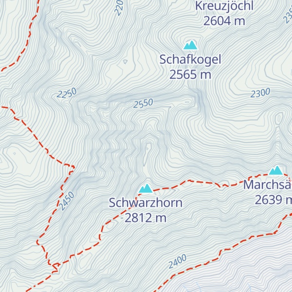 Map of Schwarze Wand