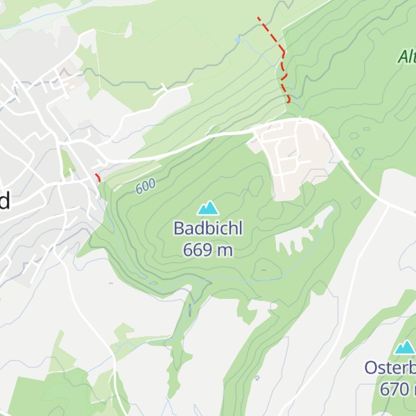 Map of Badbichl