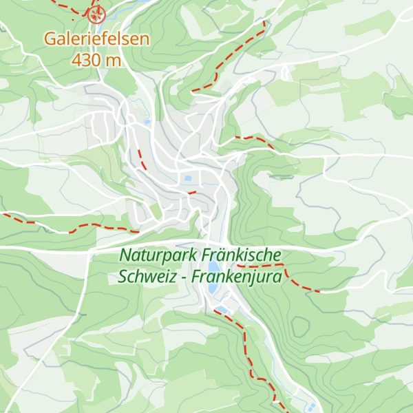 Map of Schloss Unteraufseß