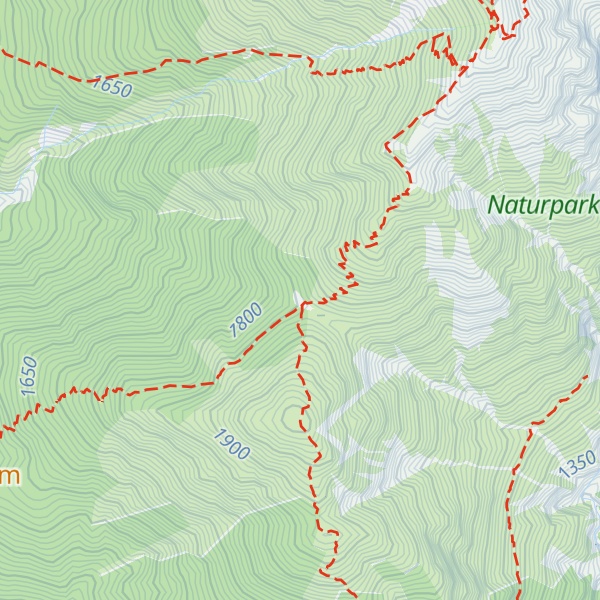 Map of Schartlehnerhaus