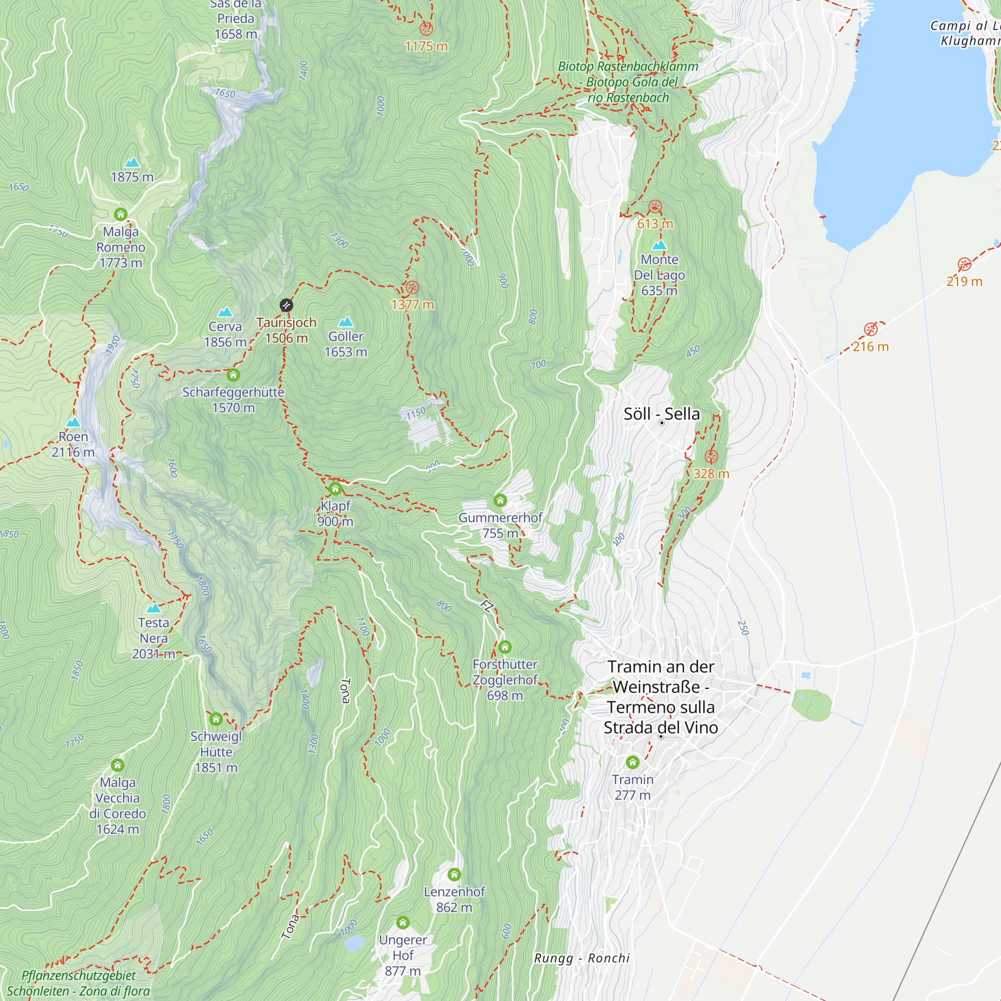 Gummererhof map