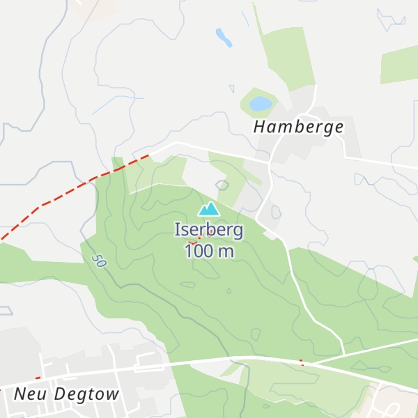 Map of Iserberg