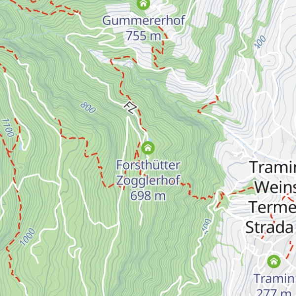 Map of Forsthütter Zogglerhof