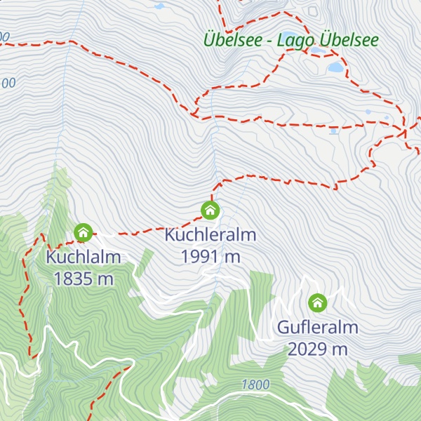Map of Kuchleralm