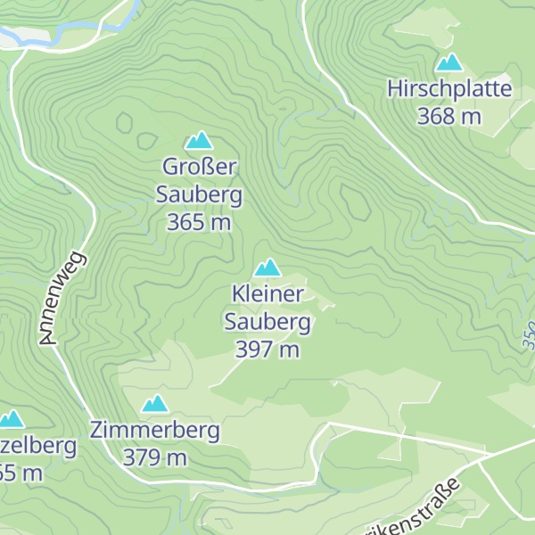 Map of Kleiner Sauberg