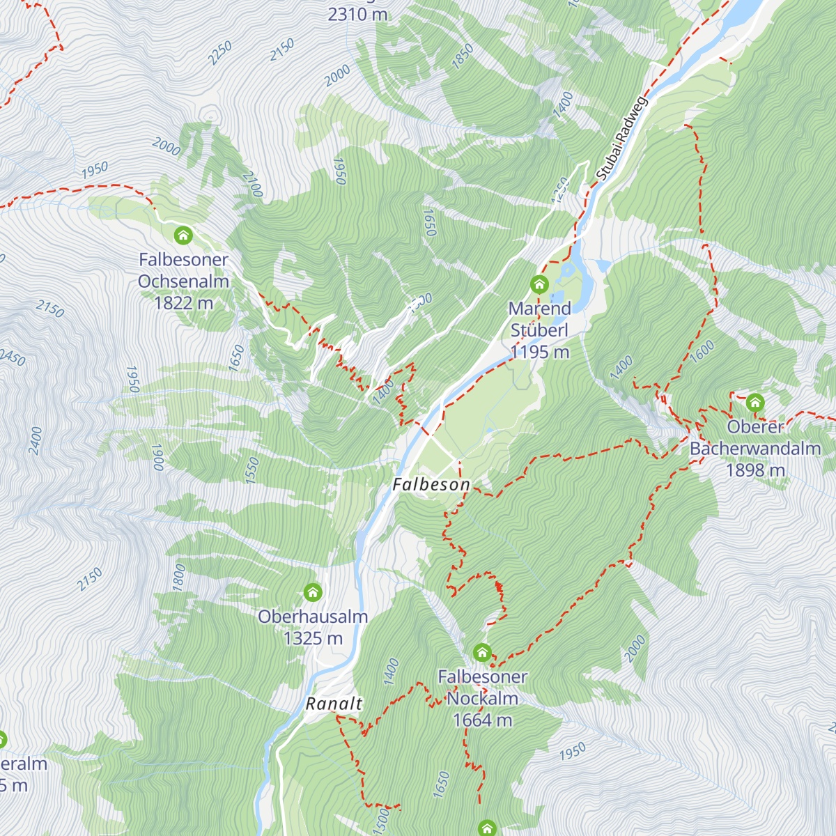 Waldcafe map