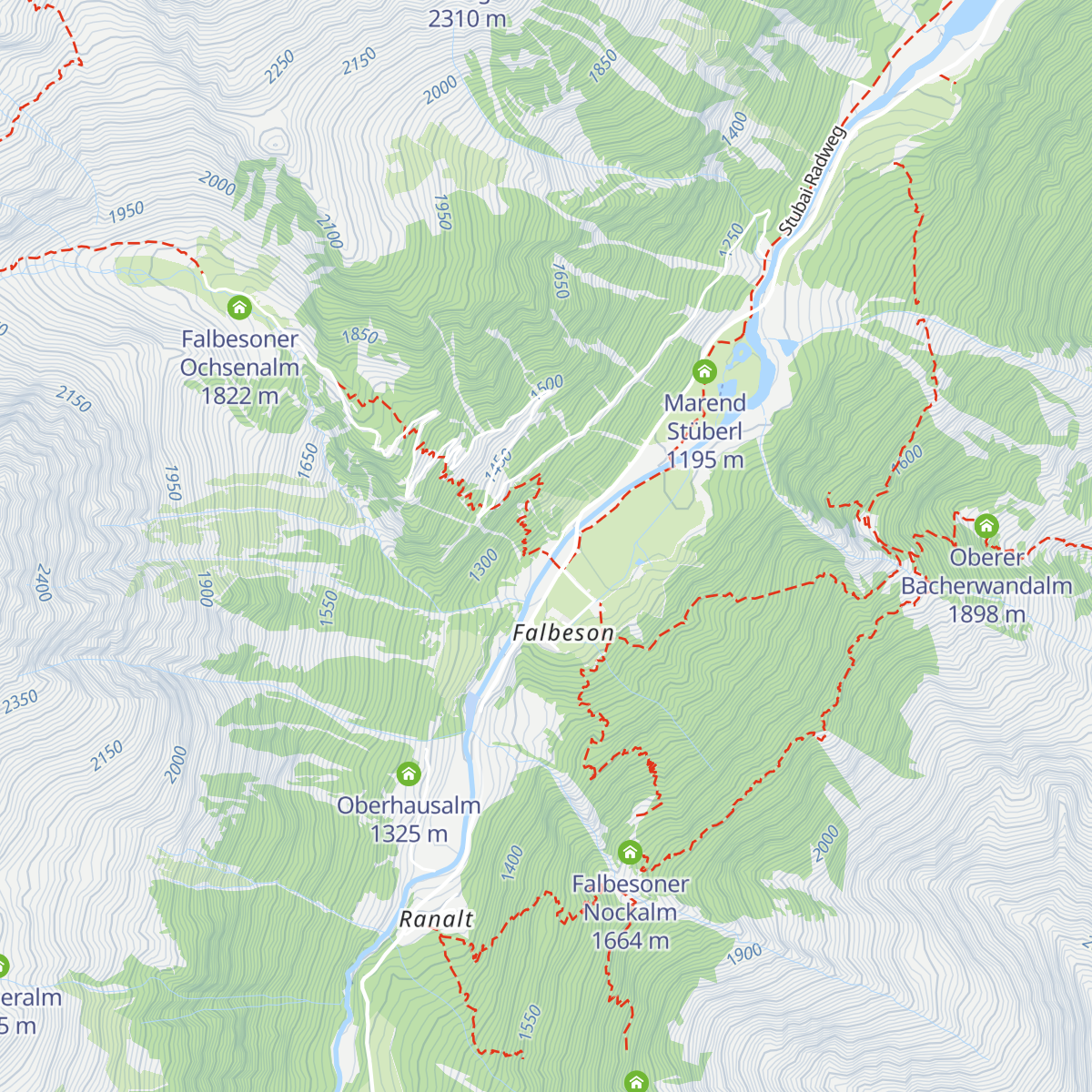 Waldcafe map