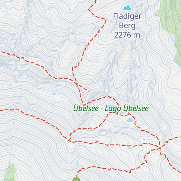 Map of Kleine Kreuzspitze
