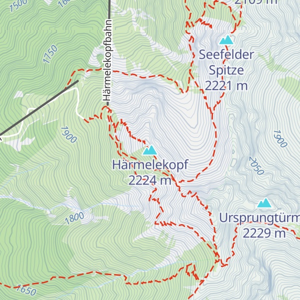 Map of Härmelekopf