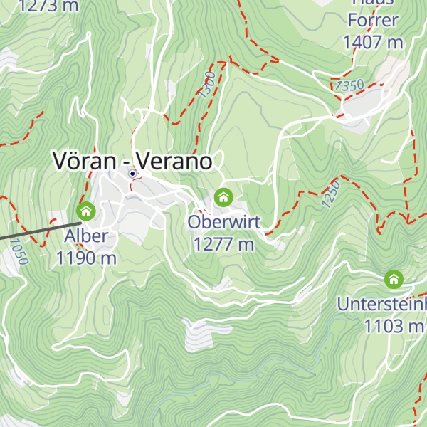 Map of Residence Rossboden