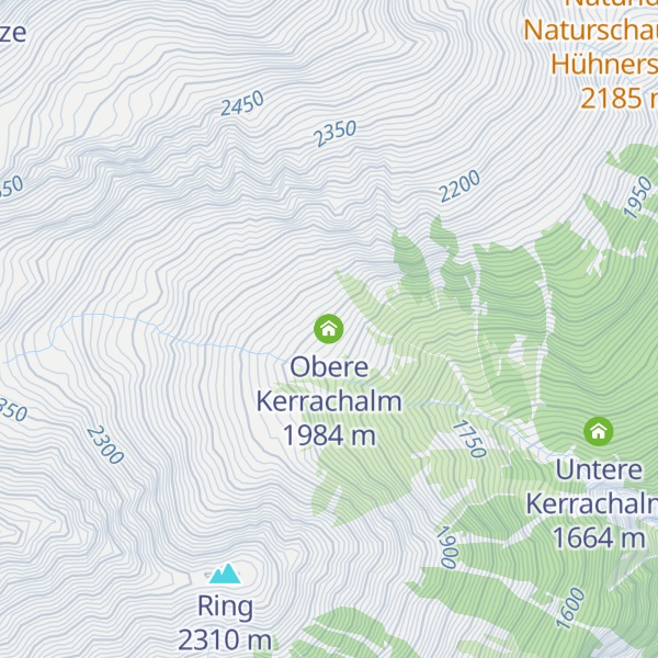 Map of Obere Kerrachalm