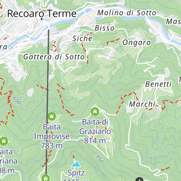 Map of Baita del Ficio