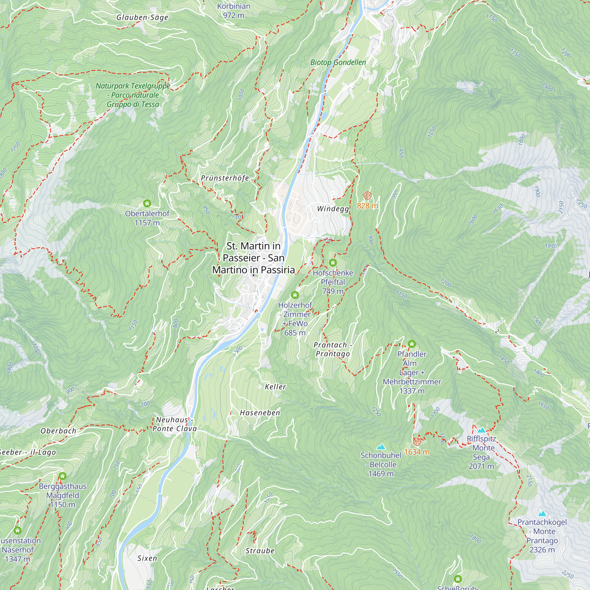 Holzerhof - Zimmer + FeWo map