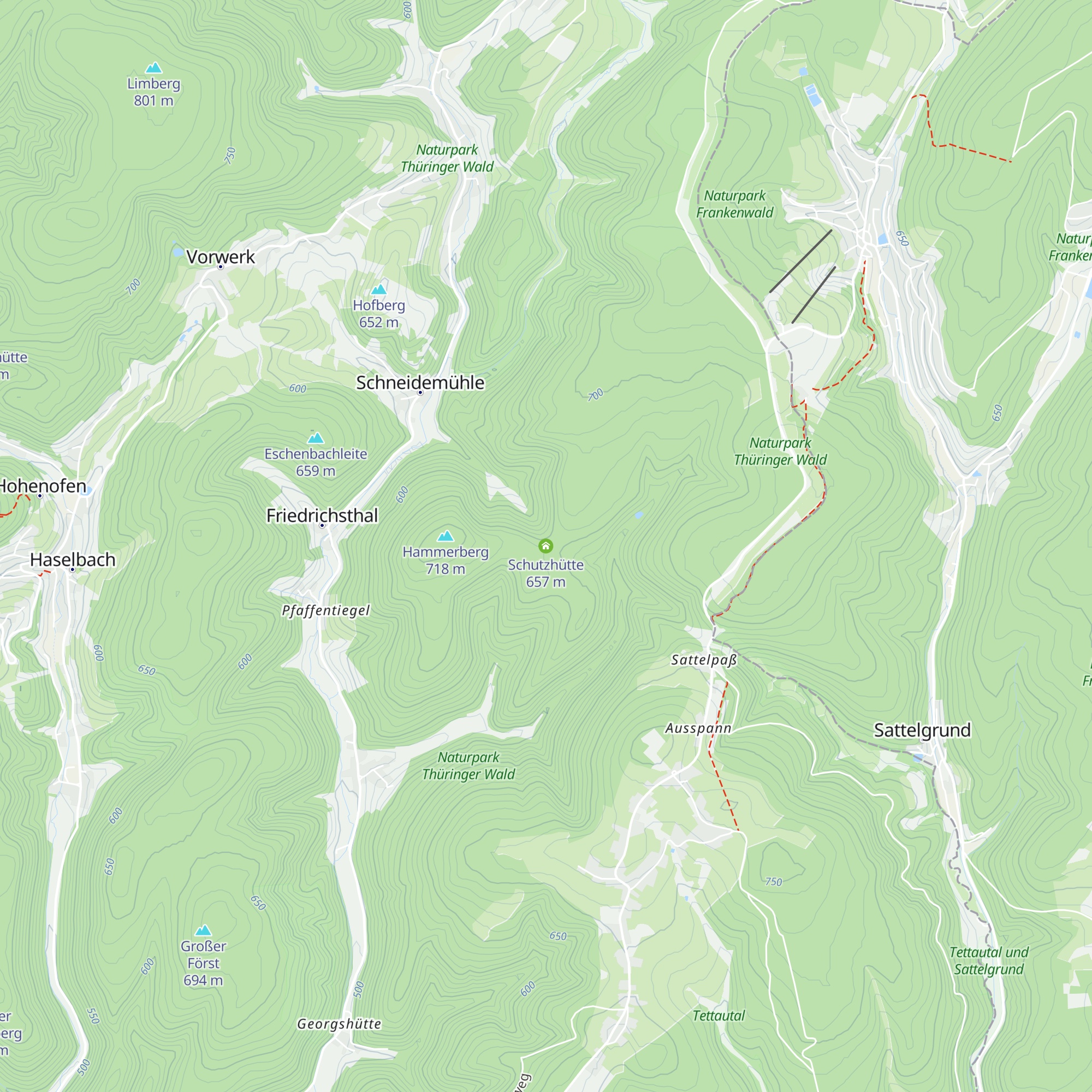 Schutzhütte map