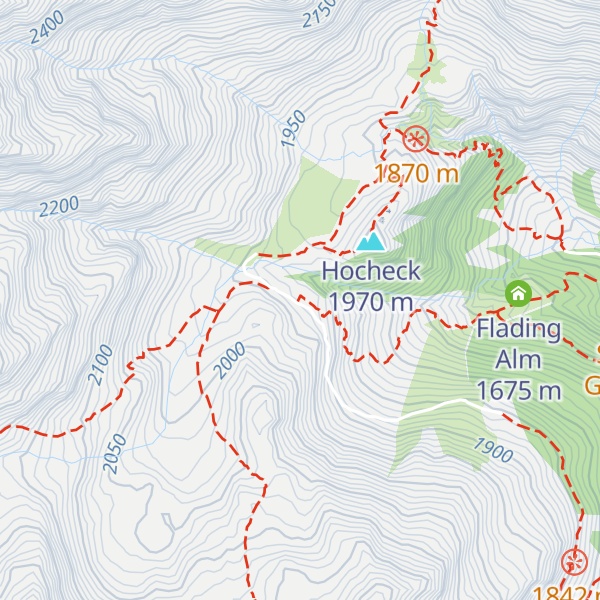Map of Klammalm