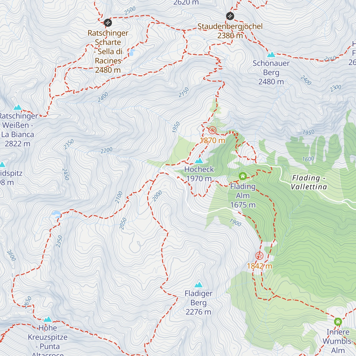 Klammalm map