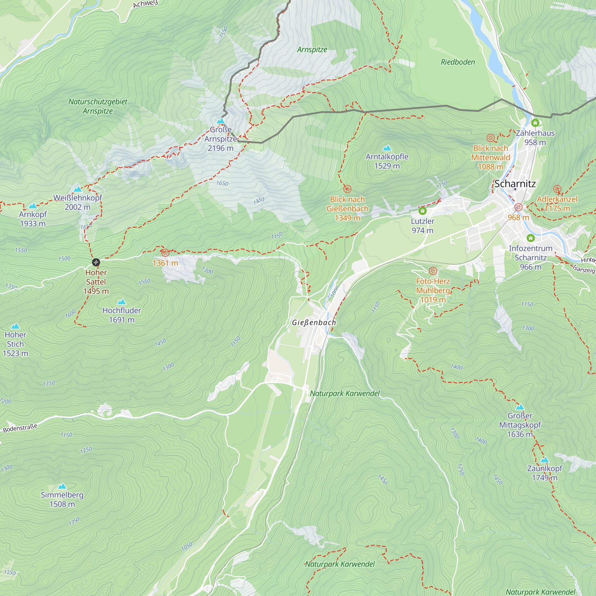 Bogenschützenheim map