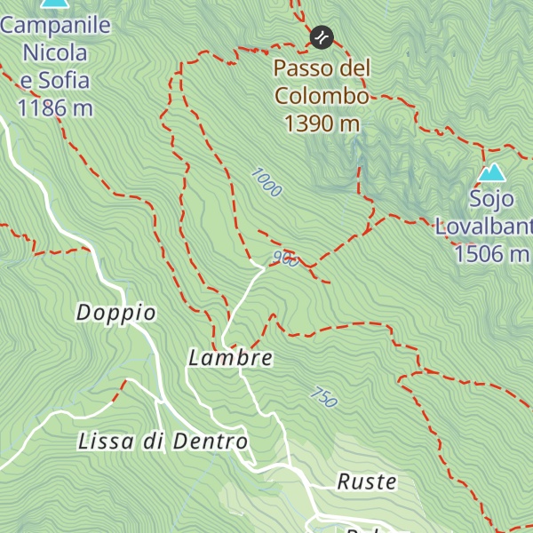 Map of Casa Betta