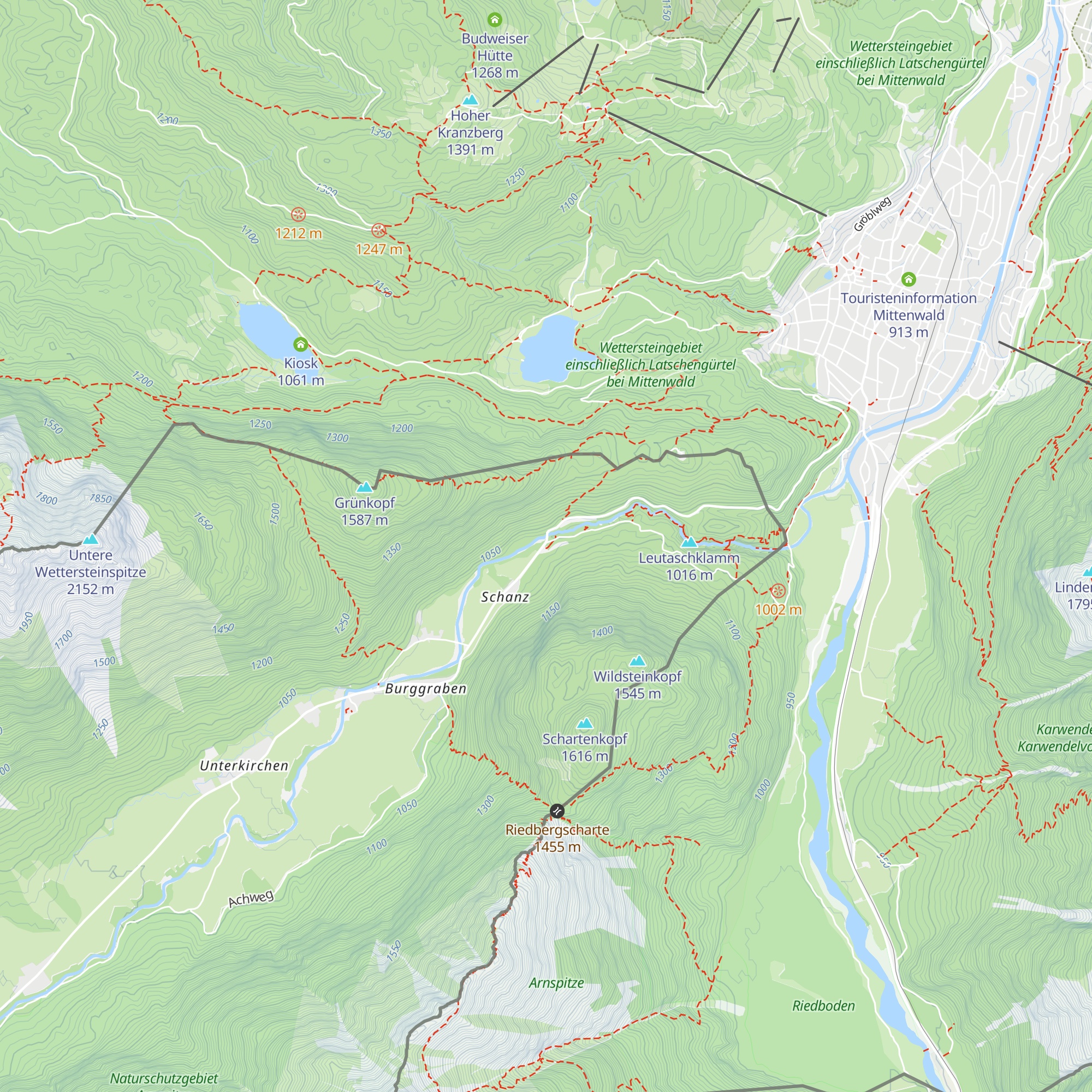 Klammstüberl map