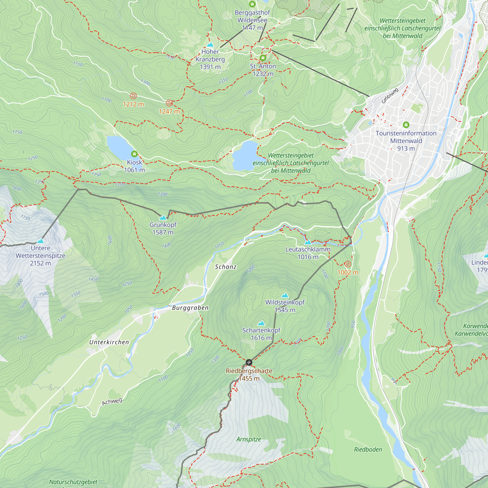 Klammstüberl map