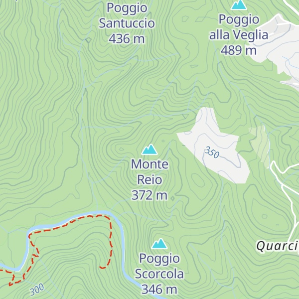 Map of Monte Reio