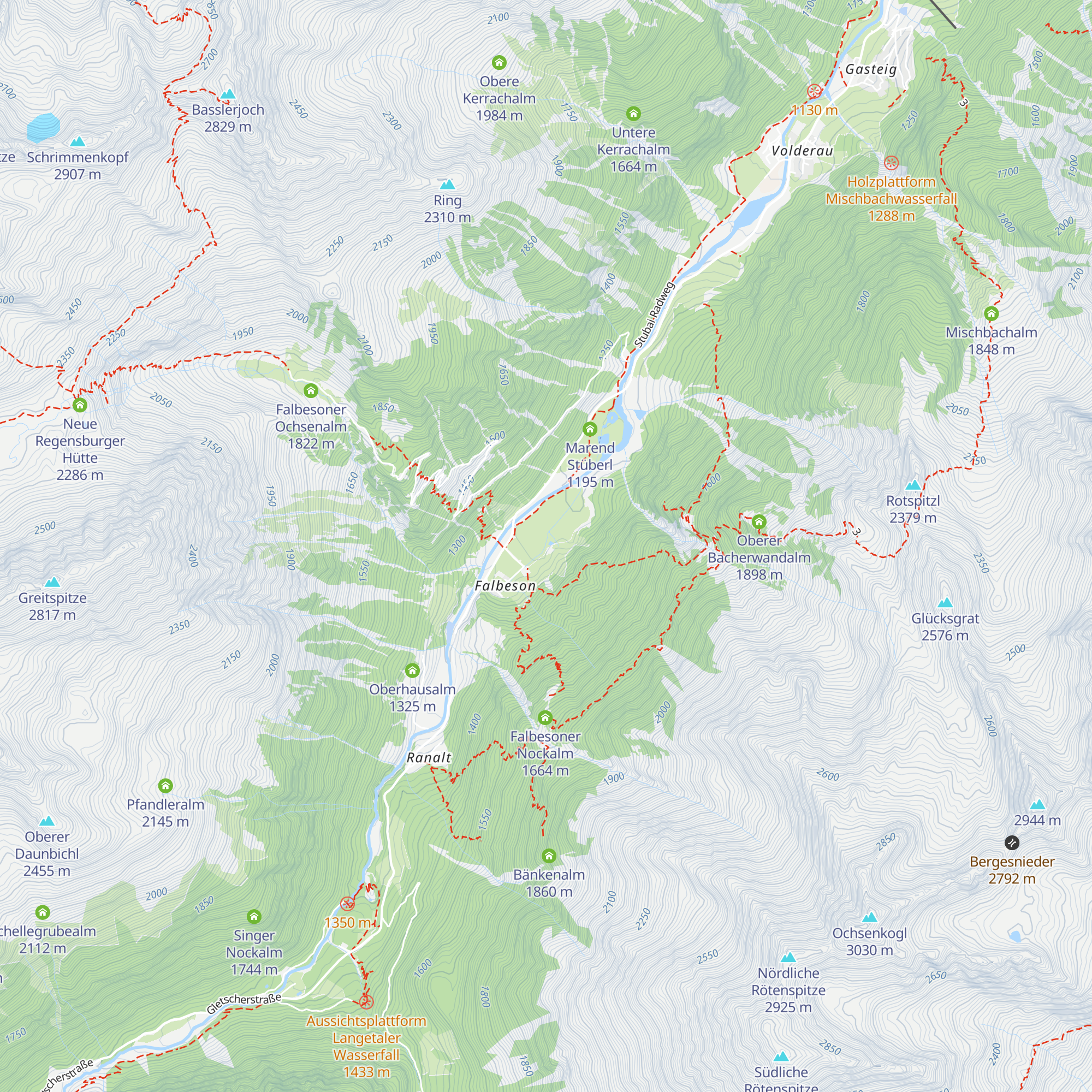 Modelflugzeugplatz map