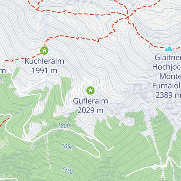 Map of Gufleralm