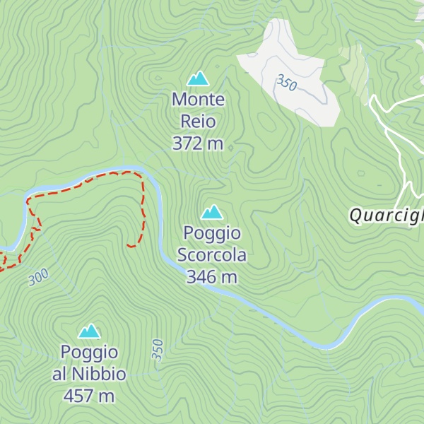 Map of Poggio Scorcola