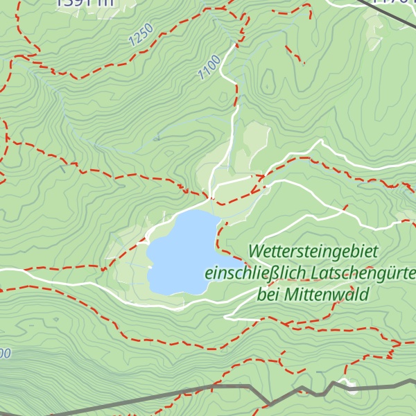 Map of Cafe Lautersee Alm