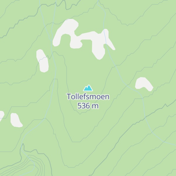 Map of Tollefsmoen