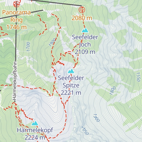 Map of Seefelder Spitze