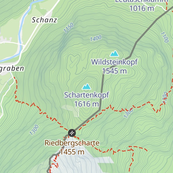 Map of Schartenkopf