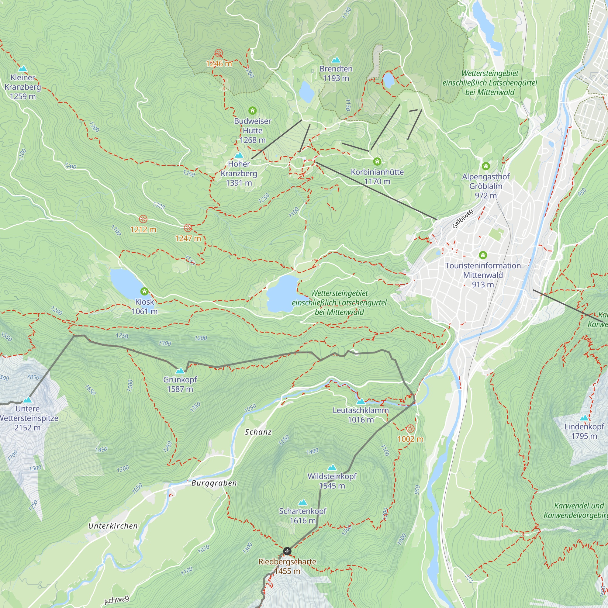 Wasserwacht map