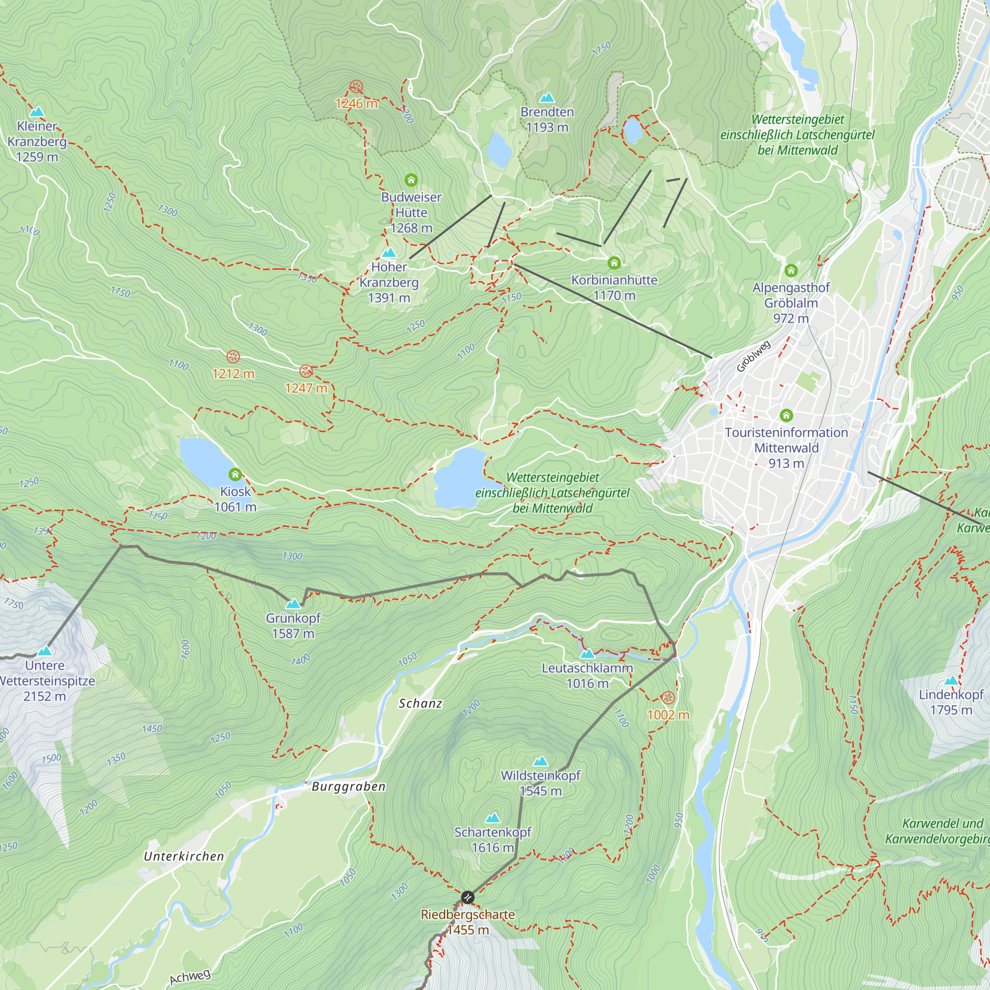 Wasserwacht map