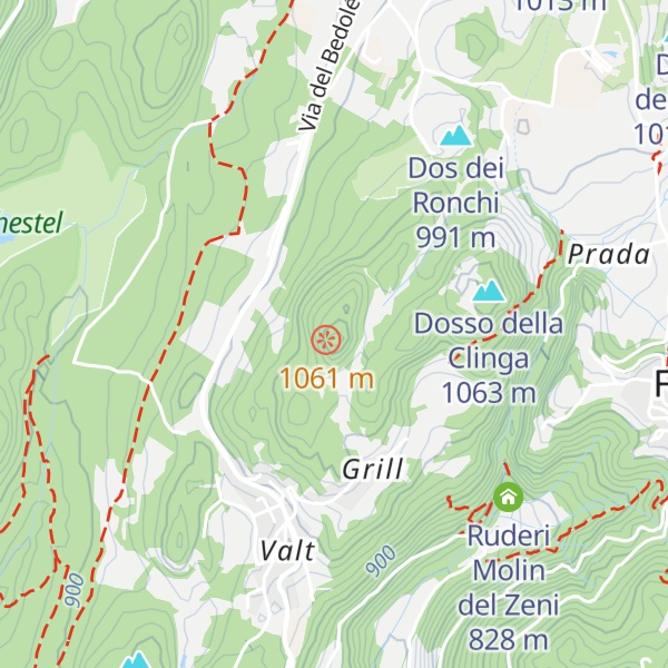 Map of Dos de la Mot