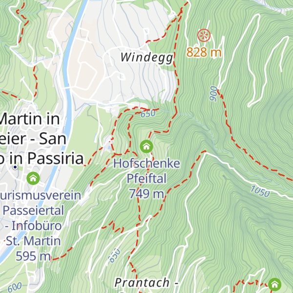 Map of Hofschenke Pfeiftal