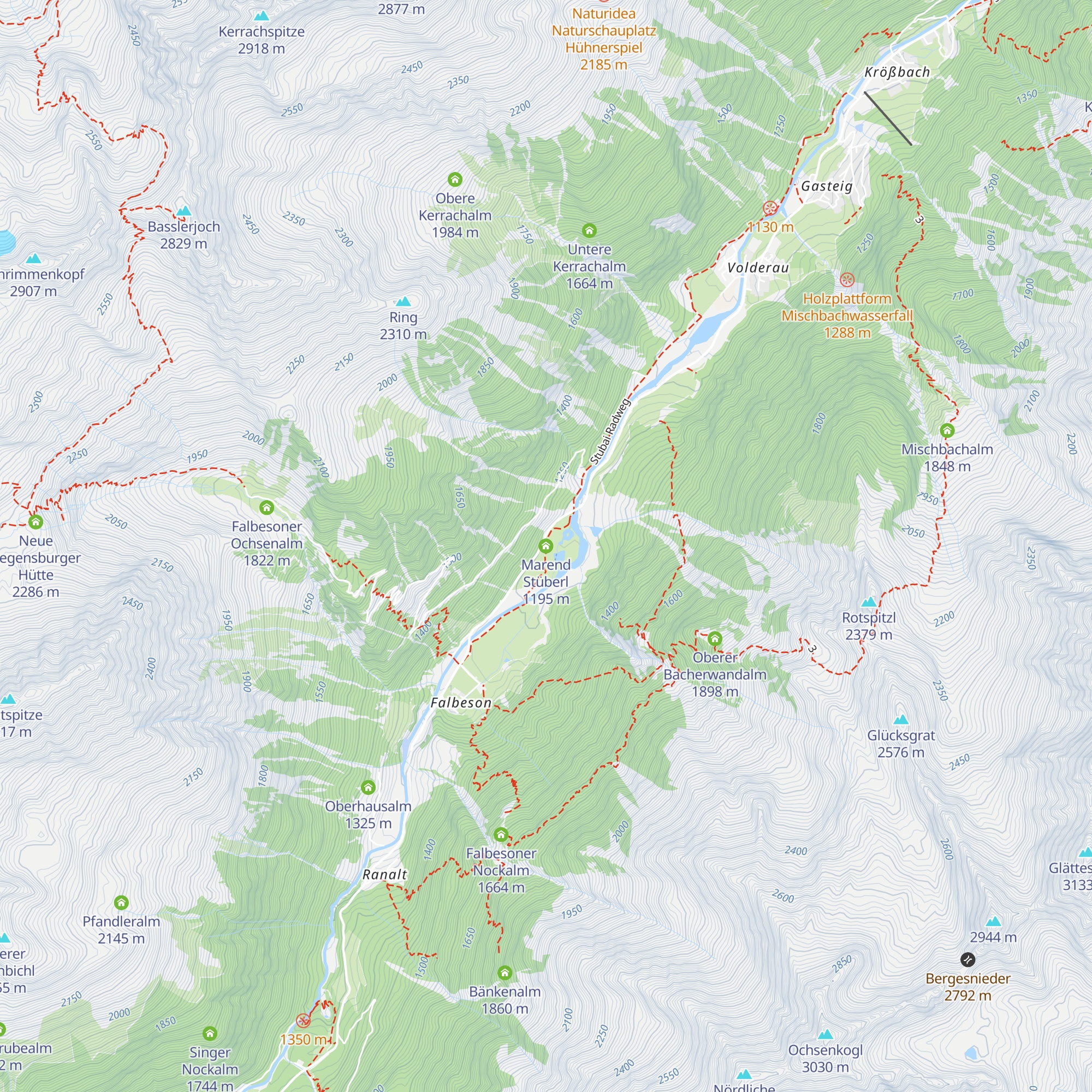 Marend Stüberl map