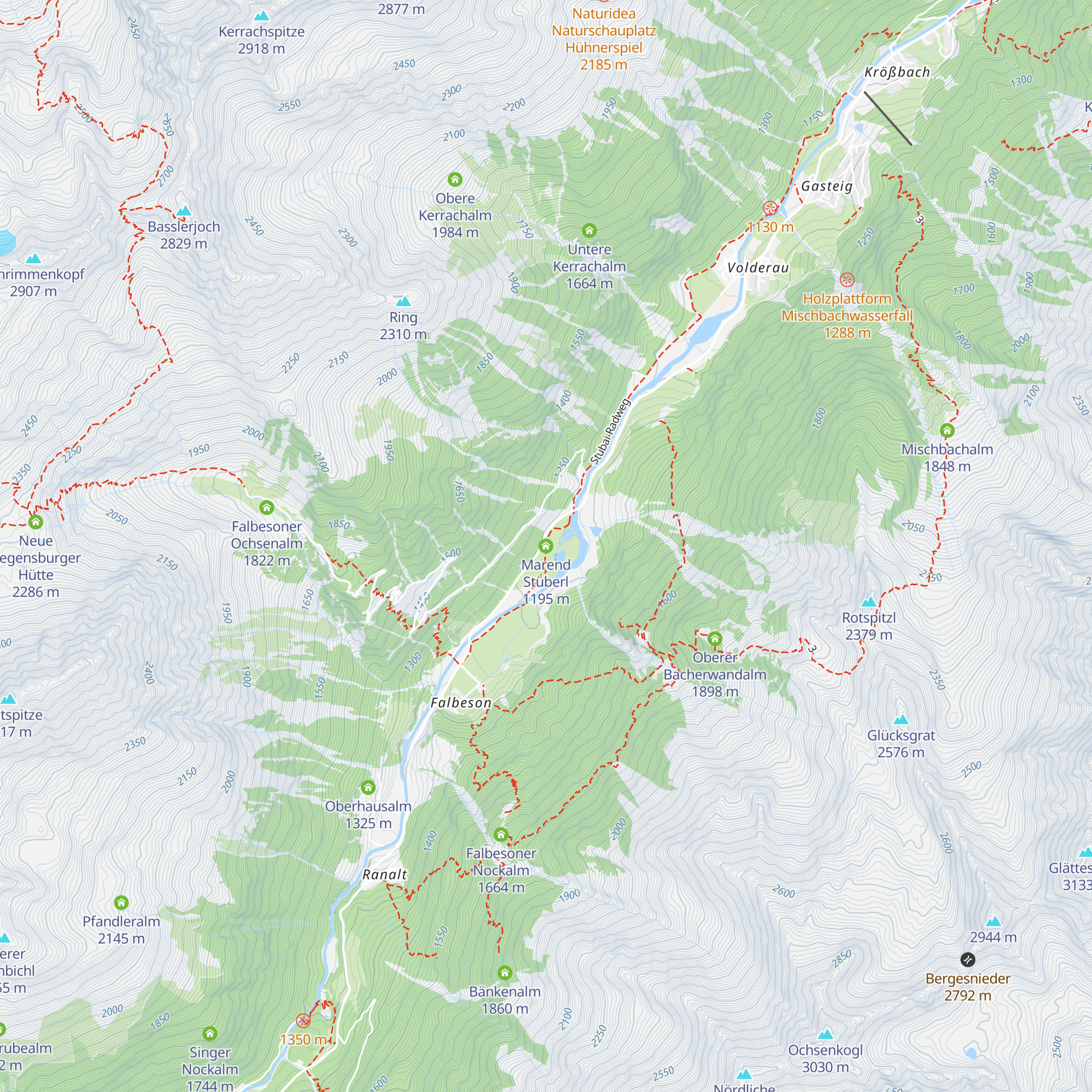 Marend Stüberl map