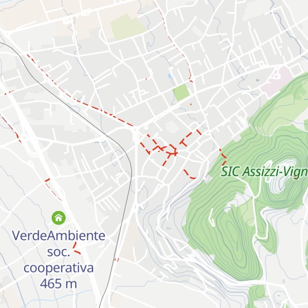 Map of Parco minerario Alta Valsugana e Bersntol