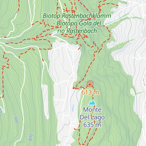 Map of Kirche der Heiligen Jungfrau - Chiesetta beata Vergine