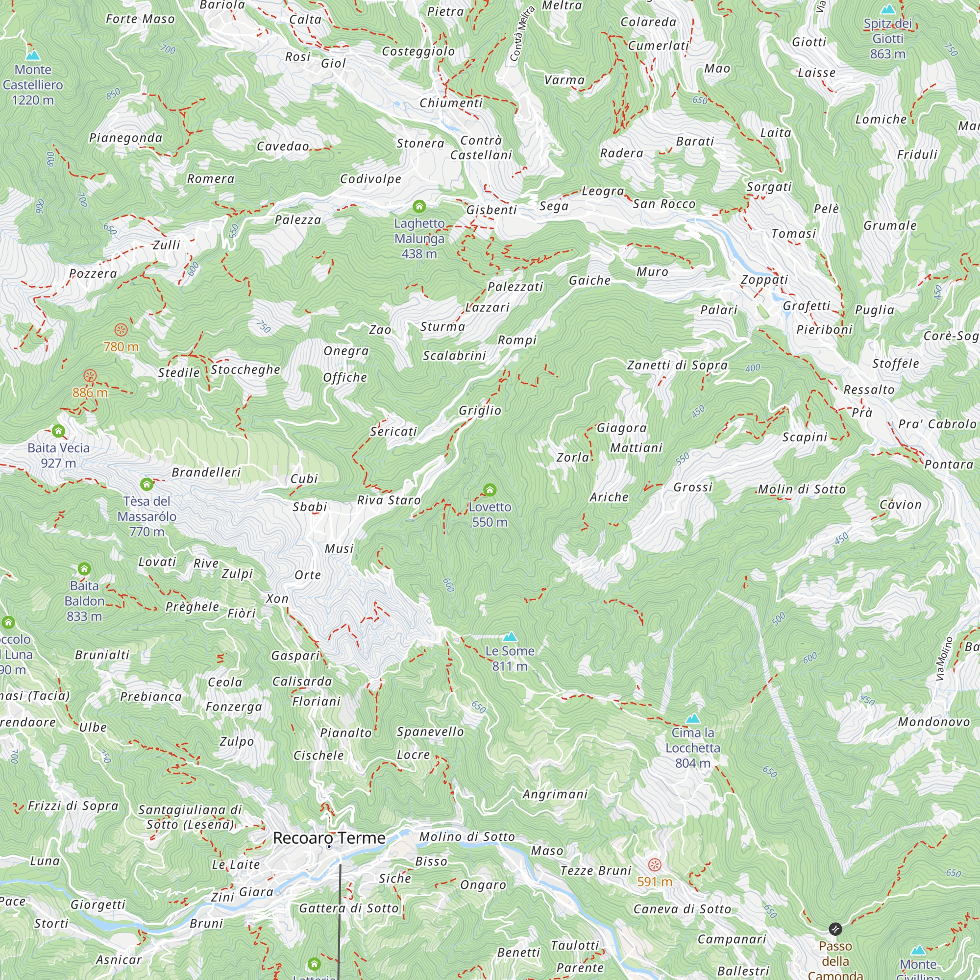 Lovetto map