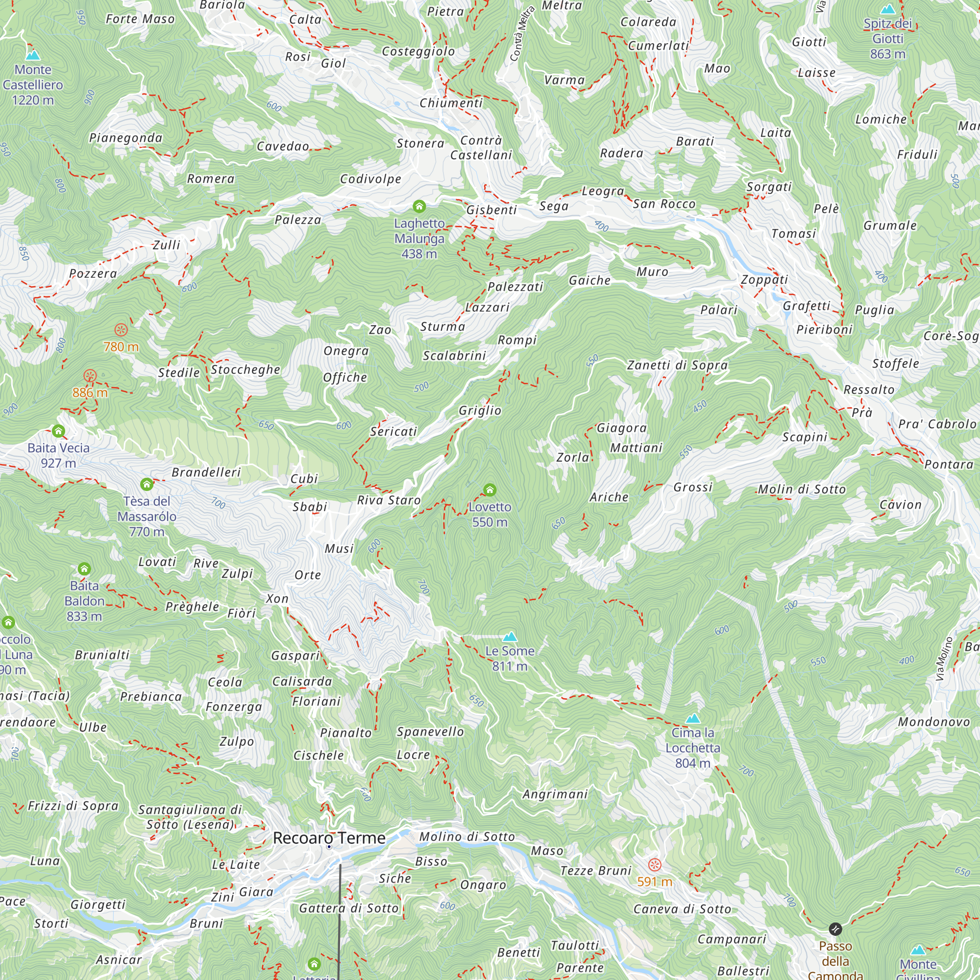 Lovetto map