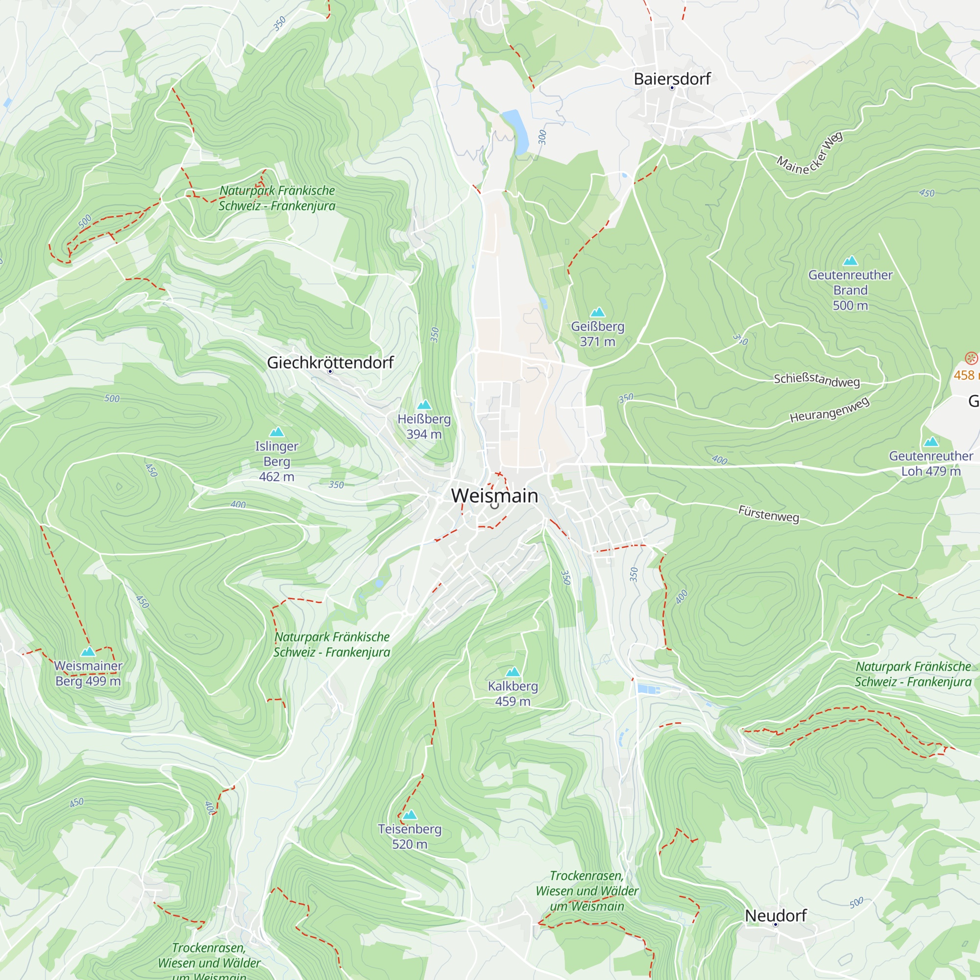 Tourist Information map