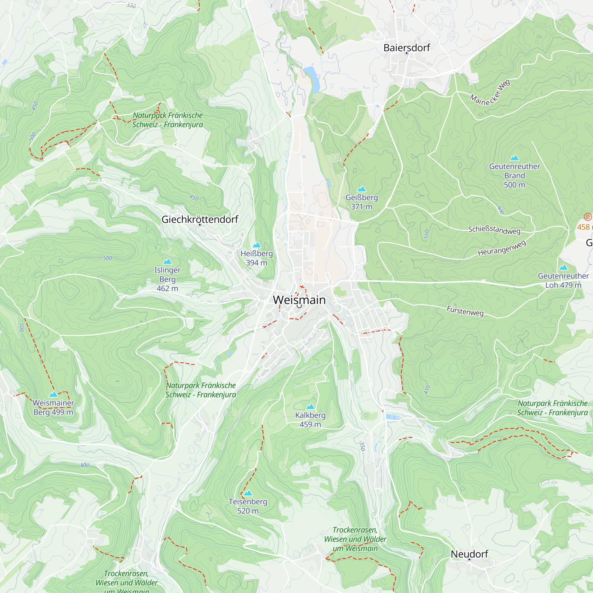 Tourist Information map