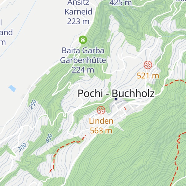 Map of Hotel Klammhof